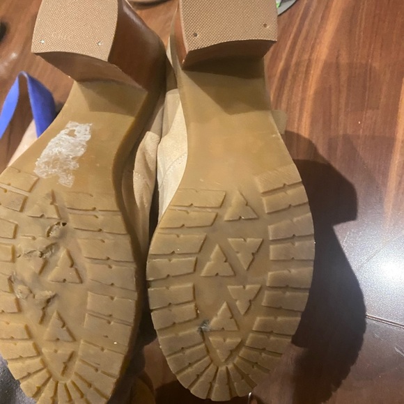 Maryam Nassir Zadeh / leather Mary Jane Babies buckle lug sole heels 40 10 - Picture 6 of 9